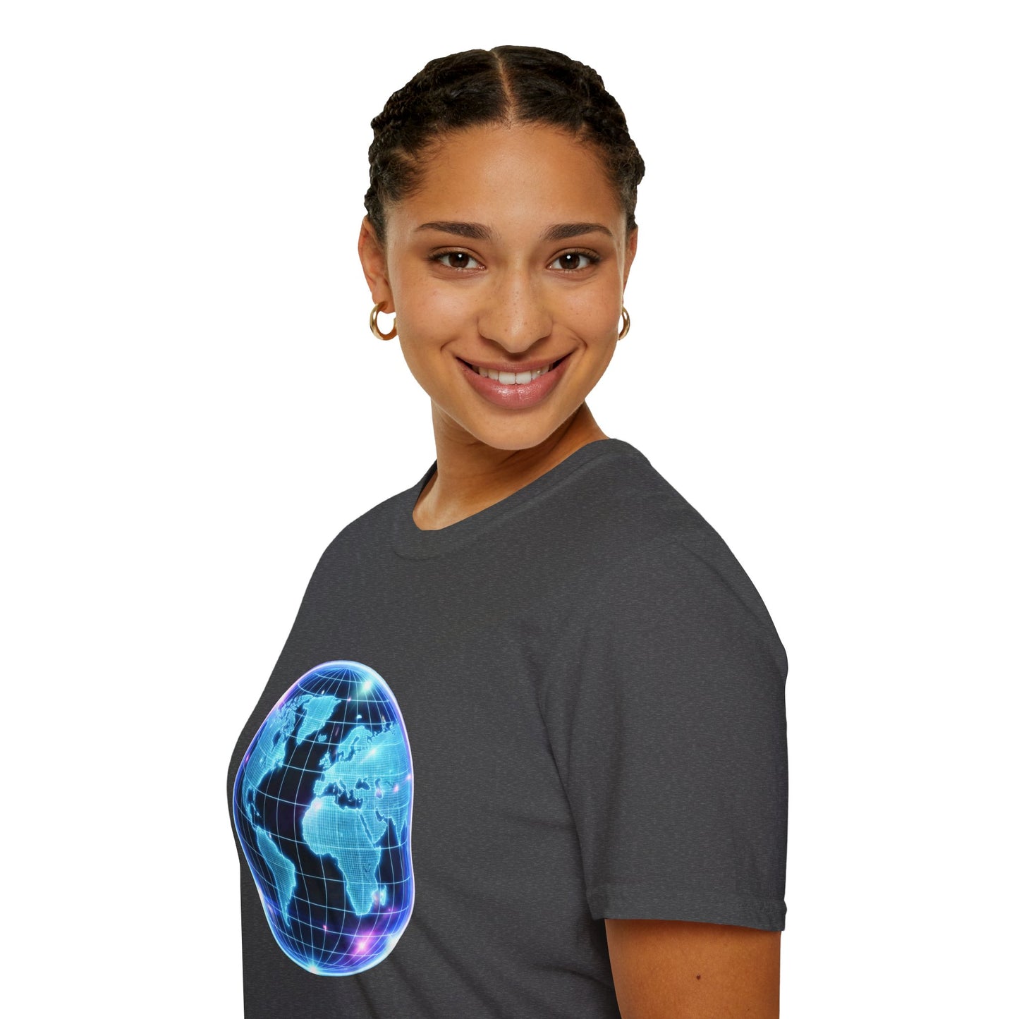 Holographic Globe Women's T-Shirt