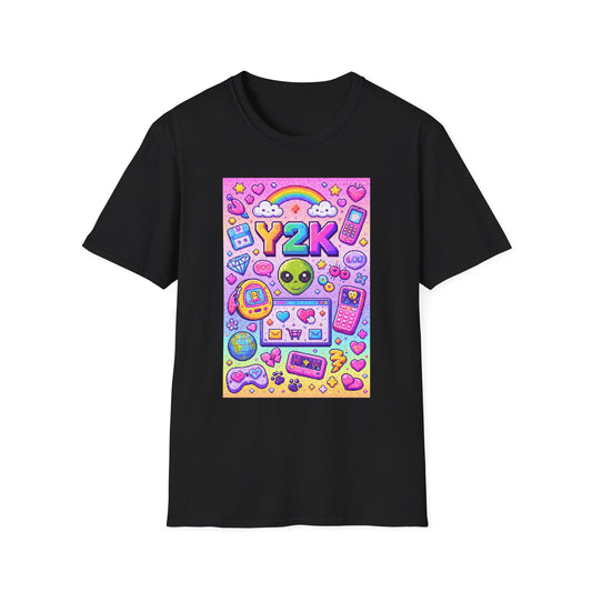 8Bit Y2K Retro Tech Graphic Women's T-Shirt