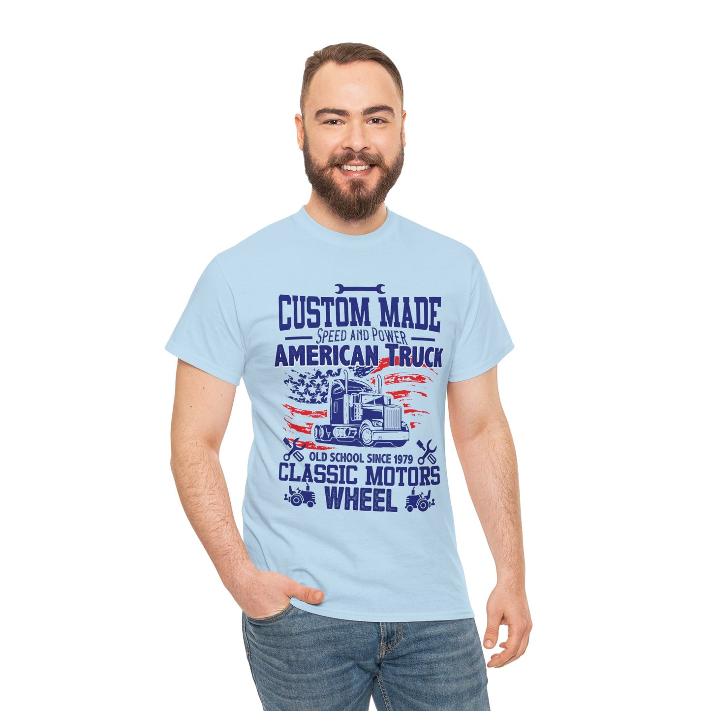 Custom Made American Truck Graphic Tee