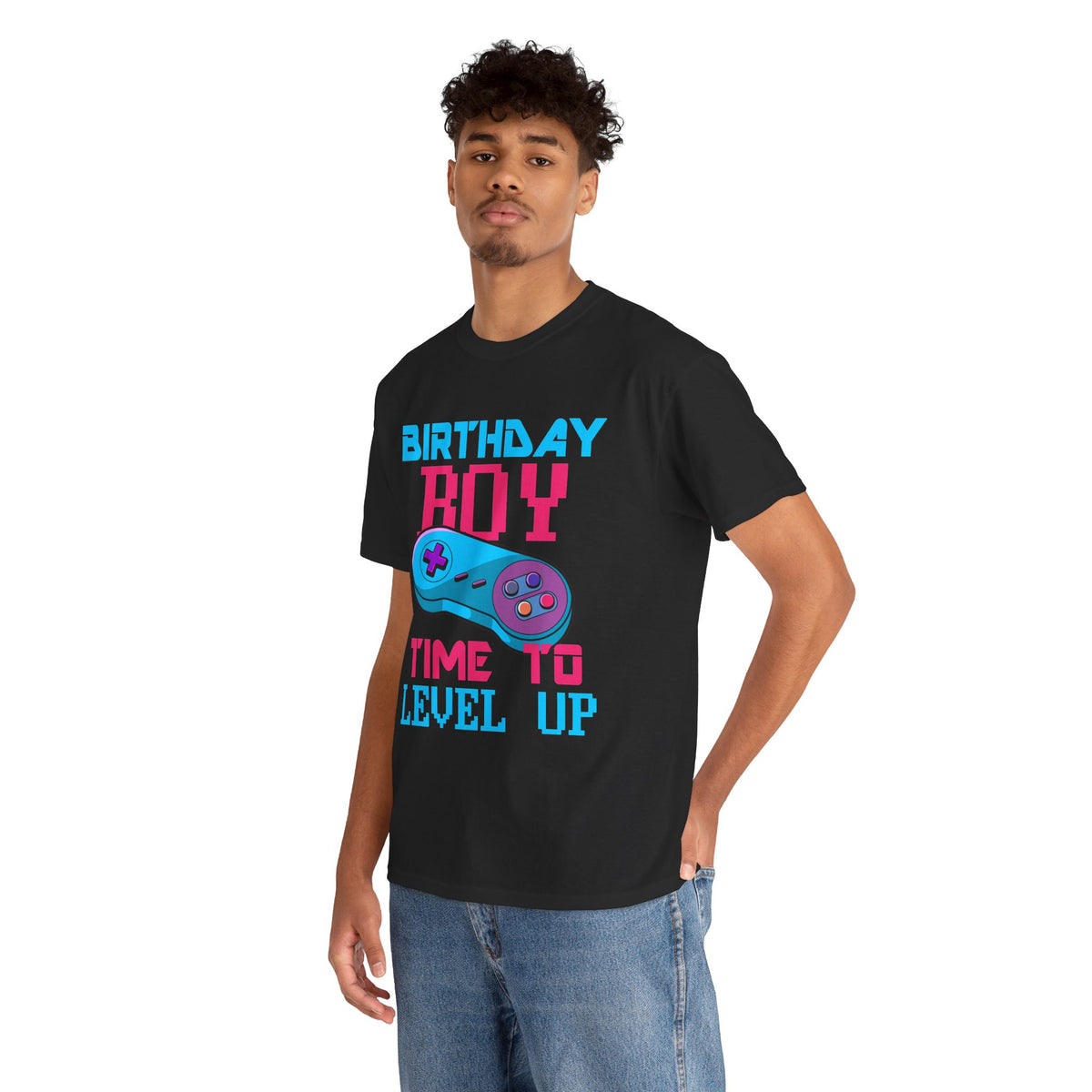 Birthday Boy 'Time To Level Up' T-Shirt