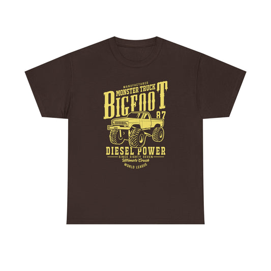 Bigfoot Monster Truck Diesel Power Men's T-Shirt