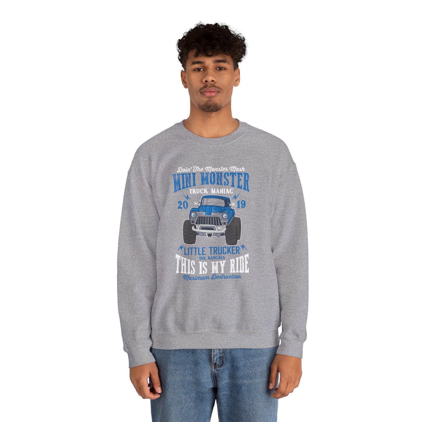 Mini Monster Truck Men's Sweatshirt