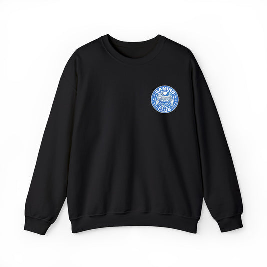 Gaming Club Embroidered Chest Logo Crewneck Sweatshirt