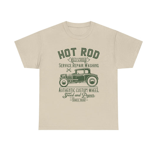 Hot Rod Old School Authentic Custom Wheel Men's T-Shirt