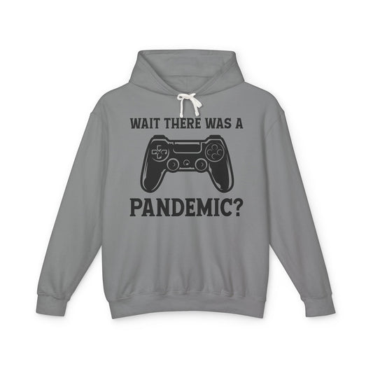 Wait There Was A Pandemic? Lightweight Hooded Sweatshirt
