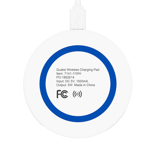 Captain America Star Shield Charger Wireless Charging Pad, White & Blue