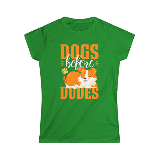 Dogs Before Dudes Women's Tee