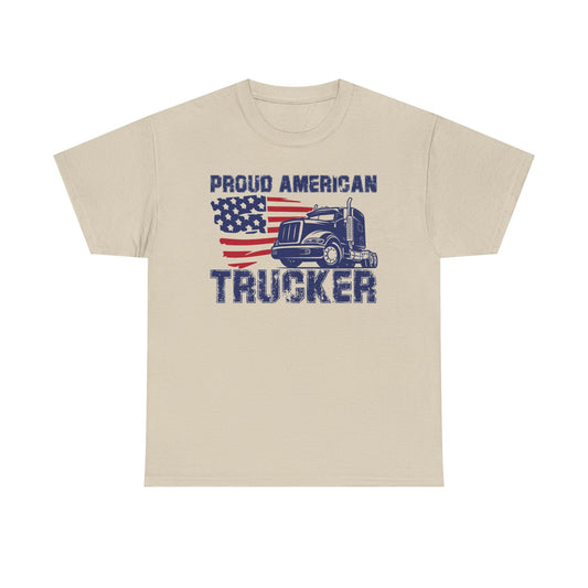 Proud American Trucker T-Shirt