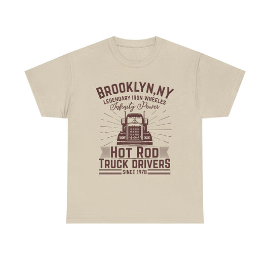 Brooklyn NY Hot Rod Truck Drivers T-Shirt