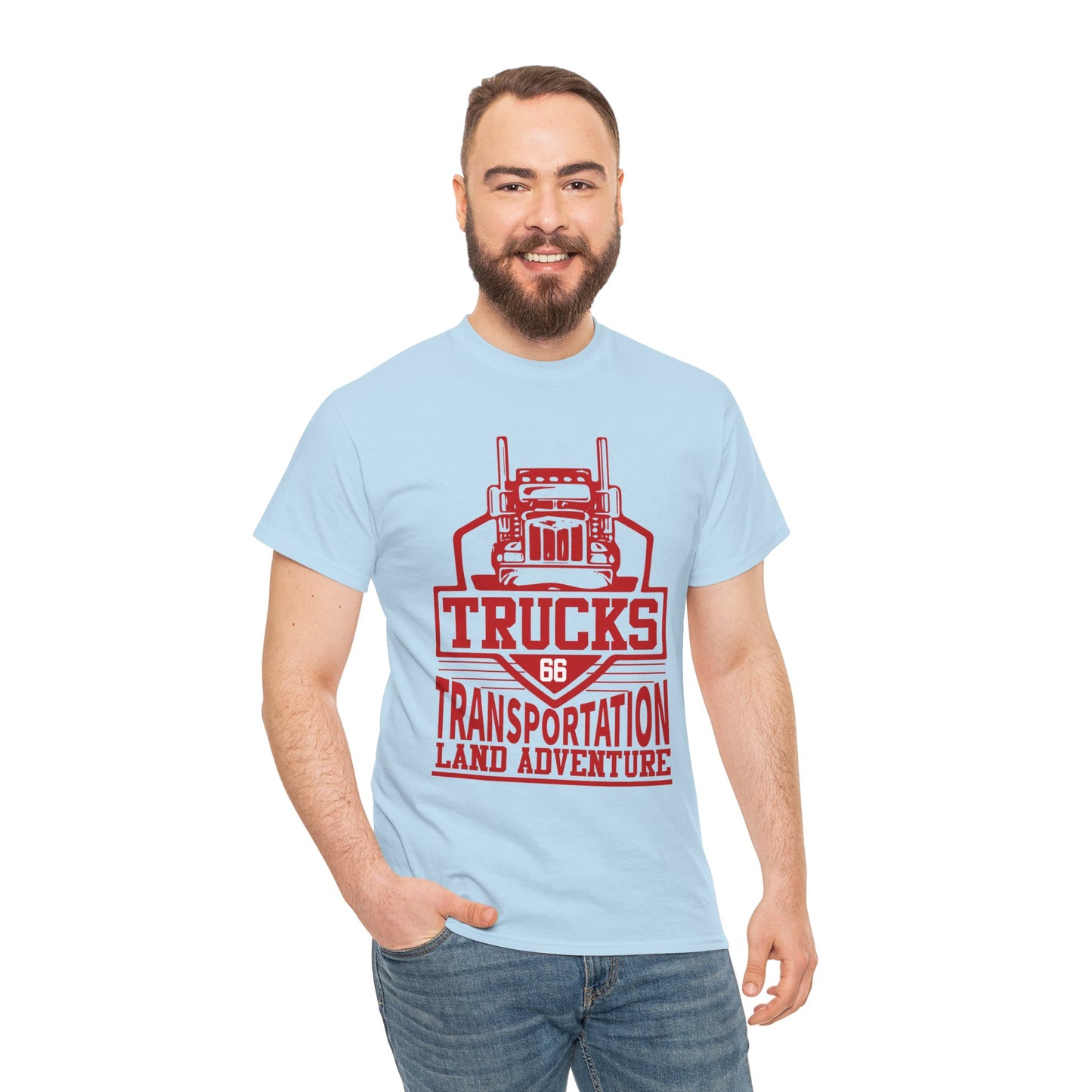 Trucks Transportation Land Adventure T-Shirt
