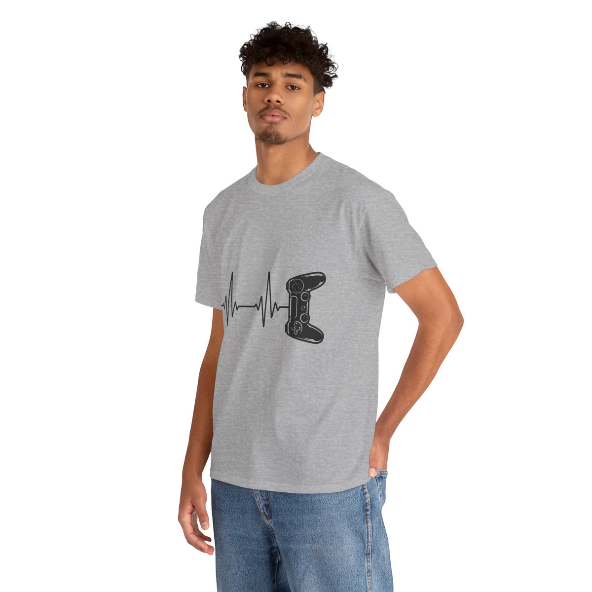 Video Game Controller ECG T‑Shirt