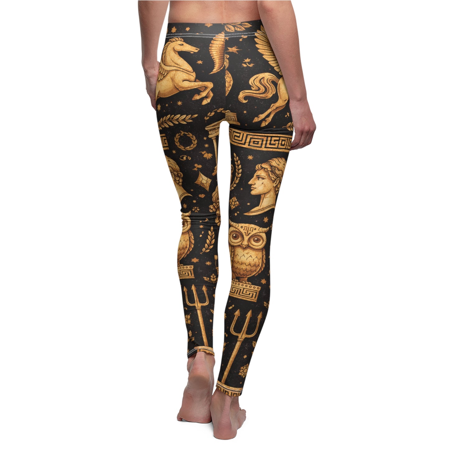 Ancient Greek Symbols Women's Casual Leggings