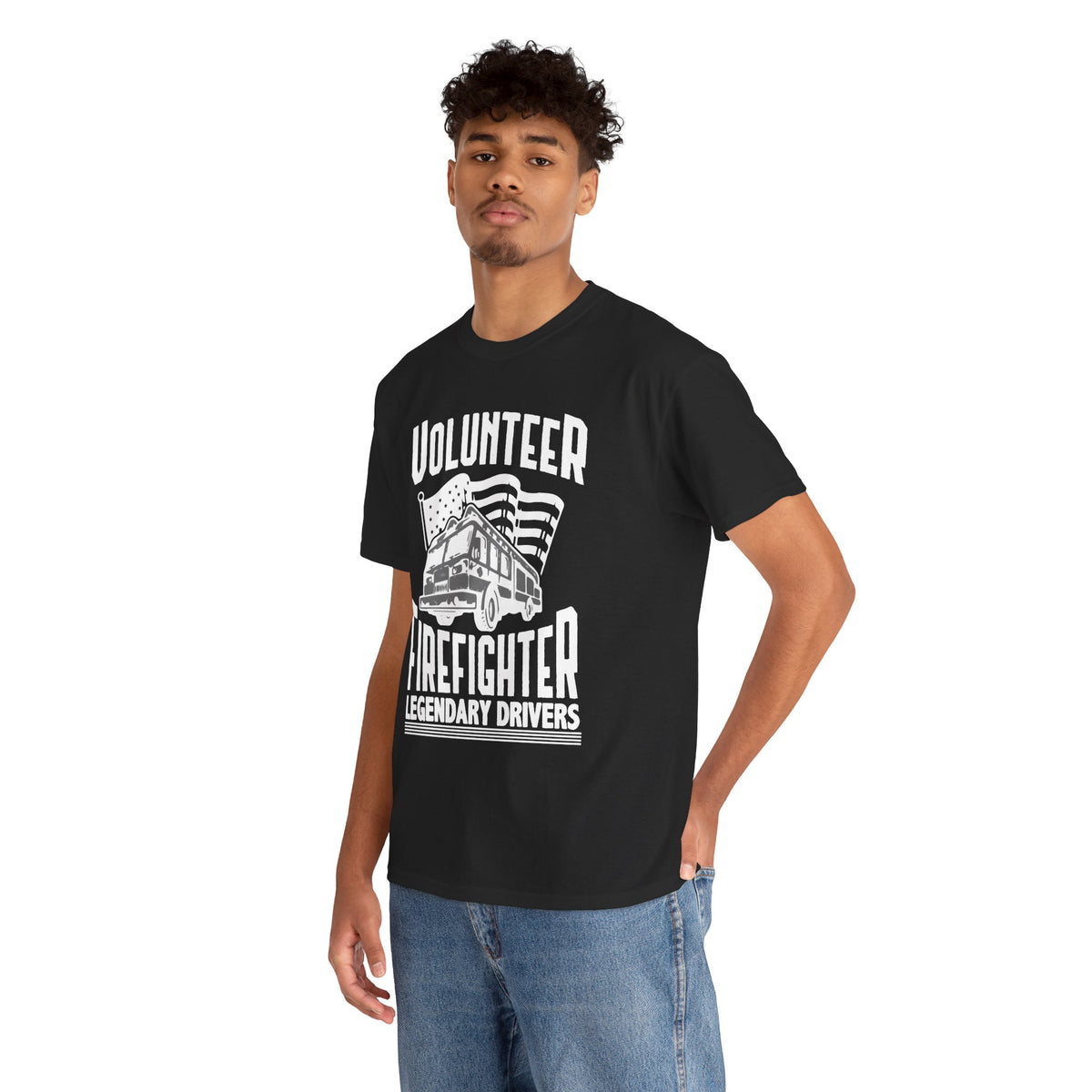 Volunteer Firefighter Legendary Drivers T-Shirt