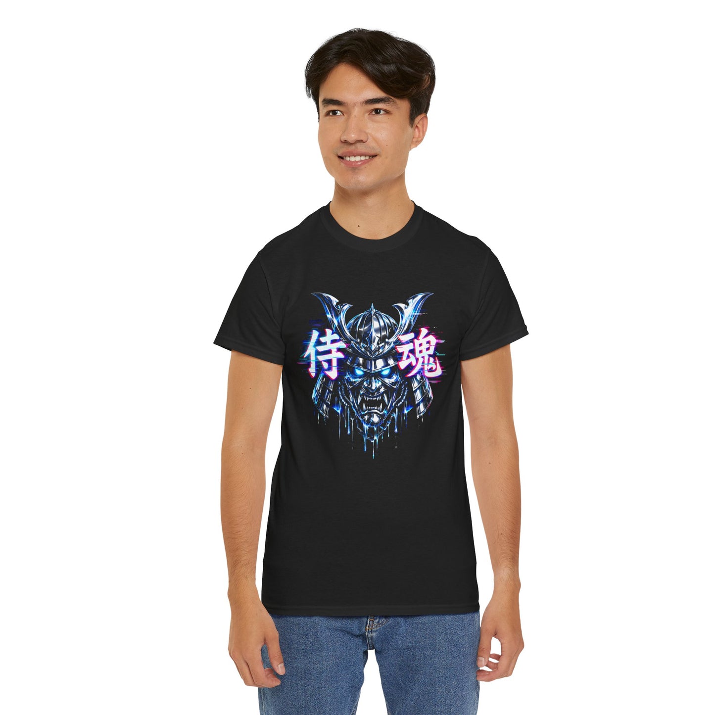 Digital Samurai Soul Graphic Men's Tee