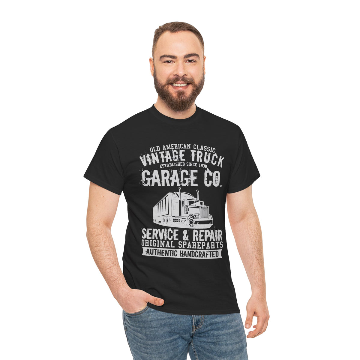 Camiseta de Old American Classic Vintage Truck Garage Co.