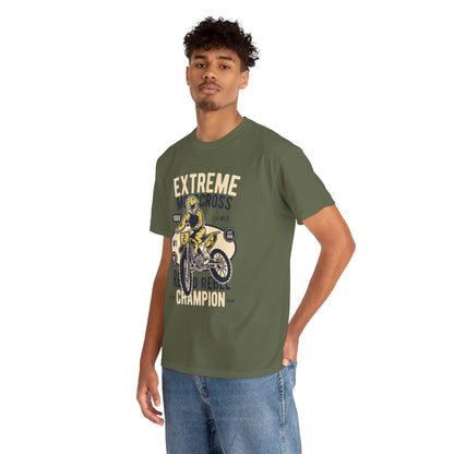 Extreme Motocross Retro Racing Champion T-Shirt
