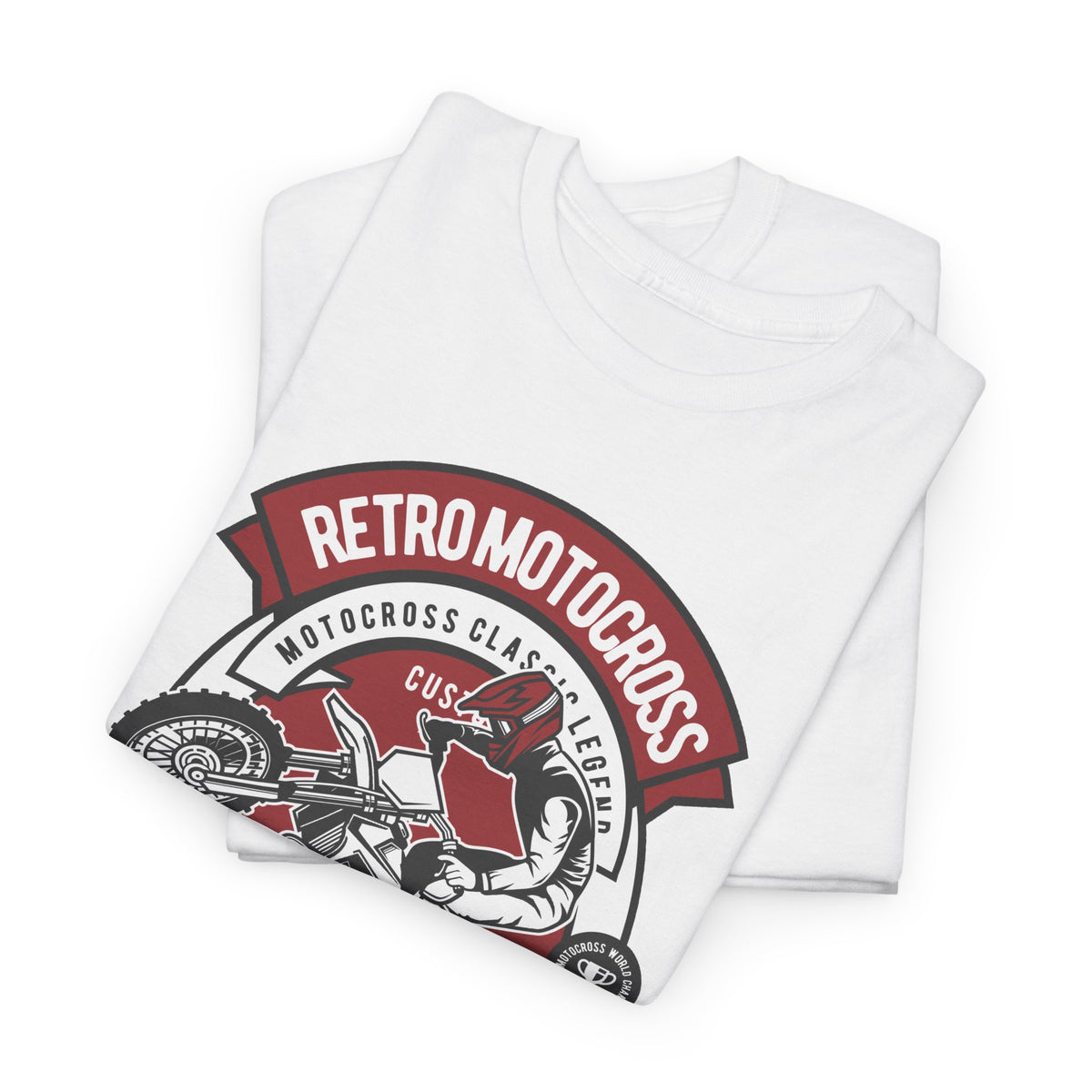 Retro Motocross Champion Motorcycle Racing T-Shirt