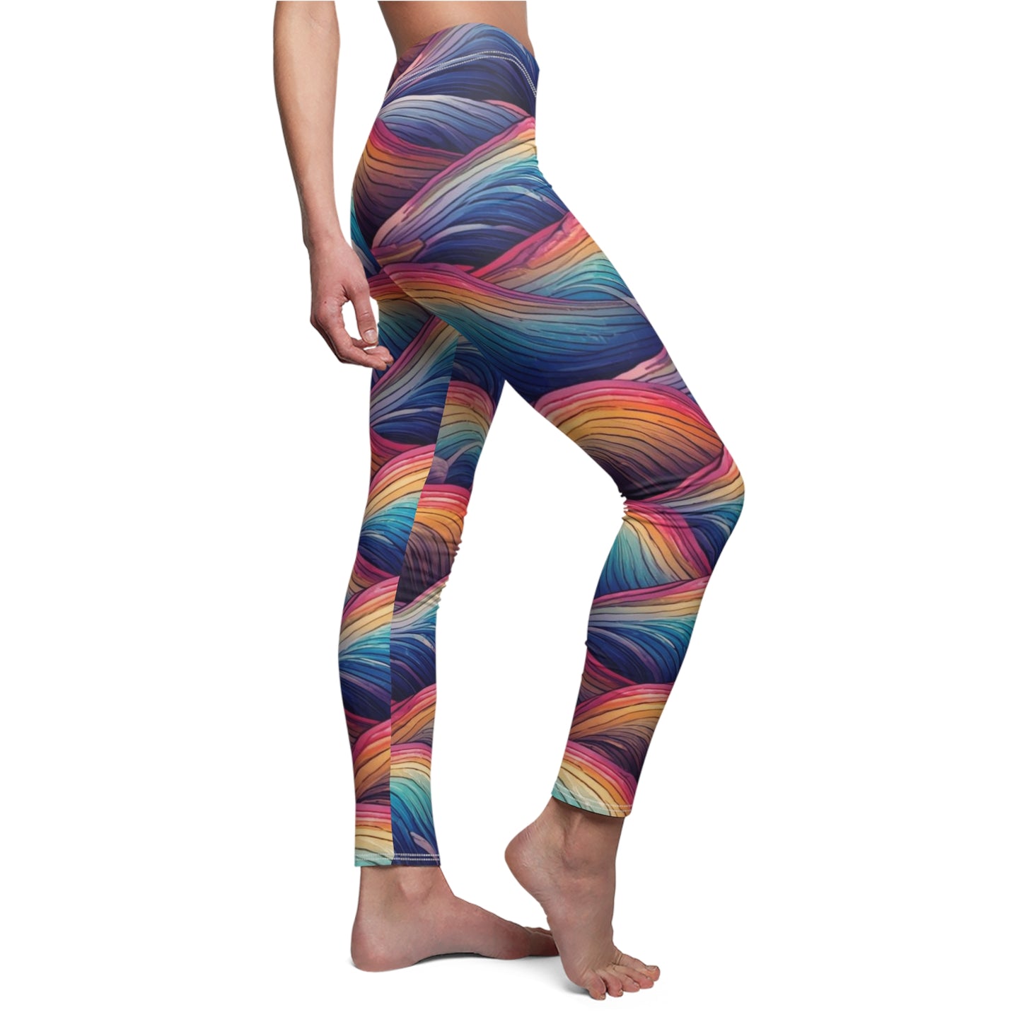Colorwave Abstract Women's Leggings