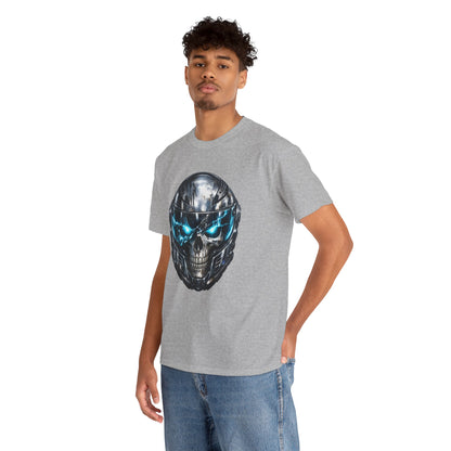 Cyber Skull Helmet Men's T-Shirt