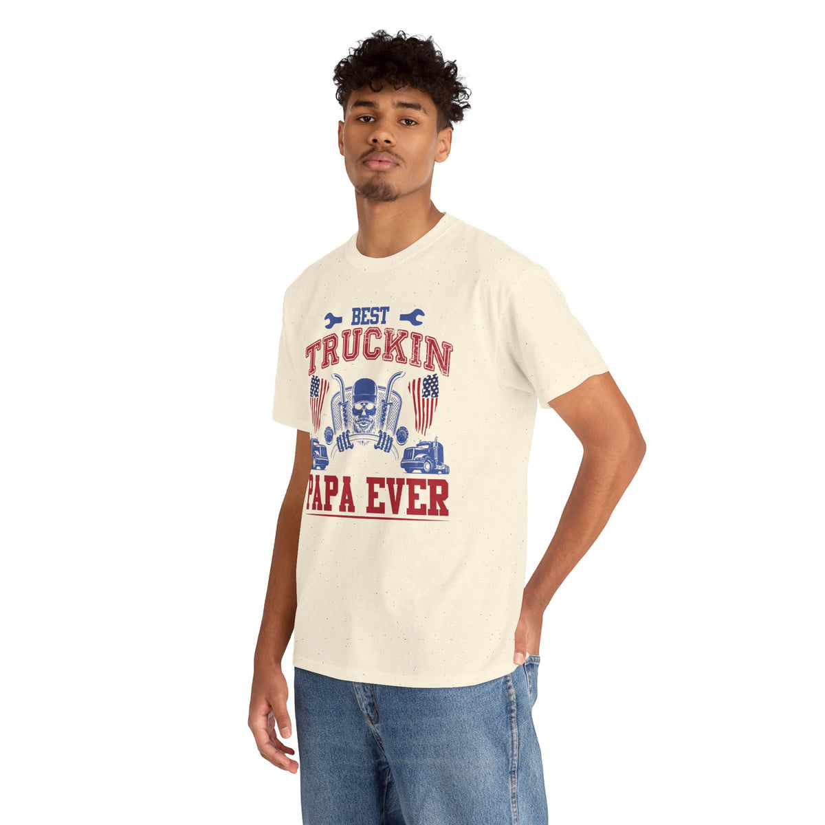 Best Truckin Papa Ever T-Shirt