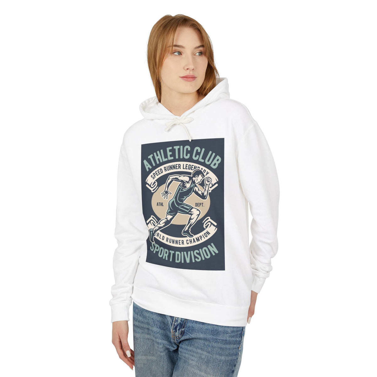 Athletic Club Running Lightweight Hooded Sweatshirt