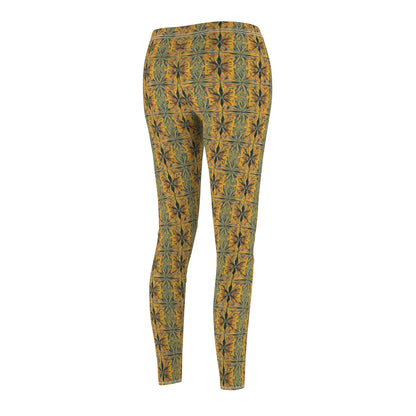 Boho Sunburst Women's Casual Leggings