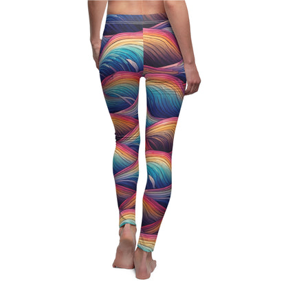 Colorwave Abstract Women's Leggings