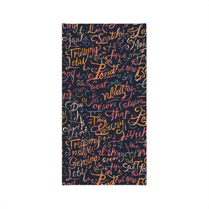 Inspirational Scripture Hand Lettering Neck Gaiter