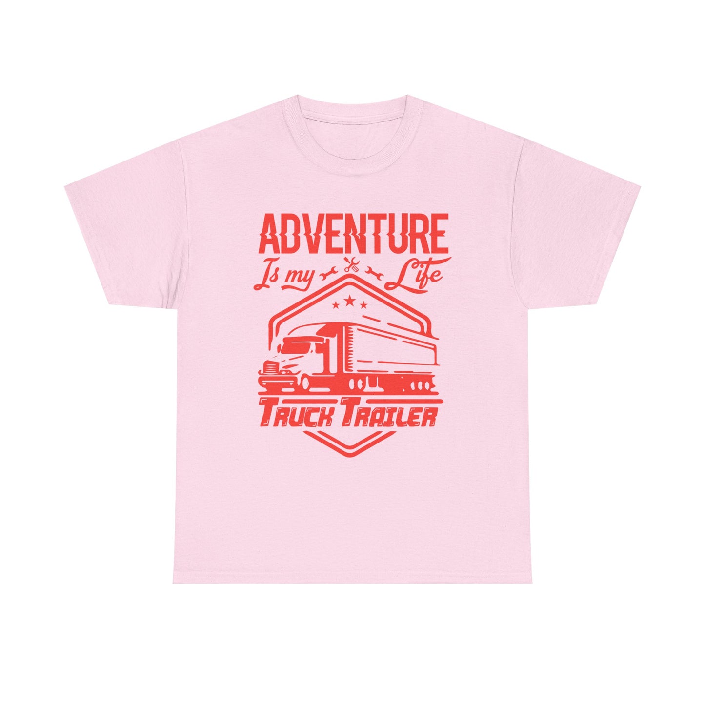 Adventure Is My Life Truck Trailer T-Shirt