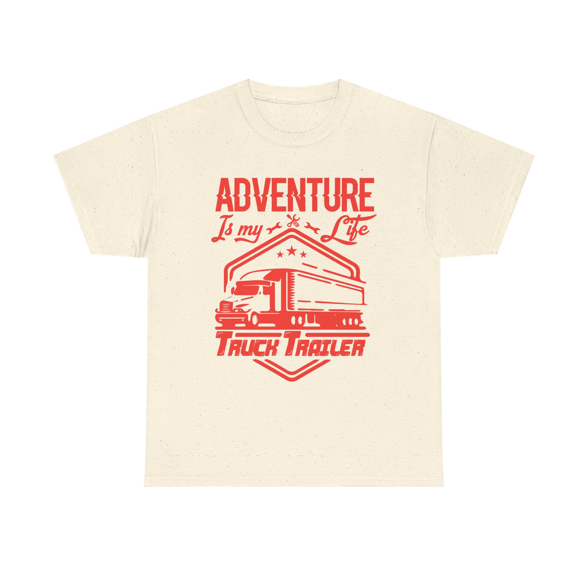 Adventure Is My Life Truck Trailer T-Shirt