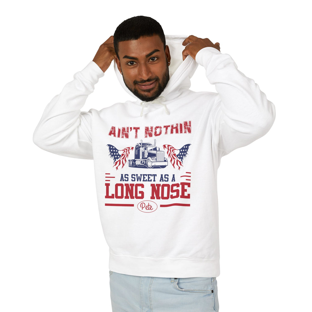 Ain't Nothin As Sweet As A Long Nose Lightweight Hooded Sweatshirt