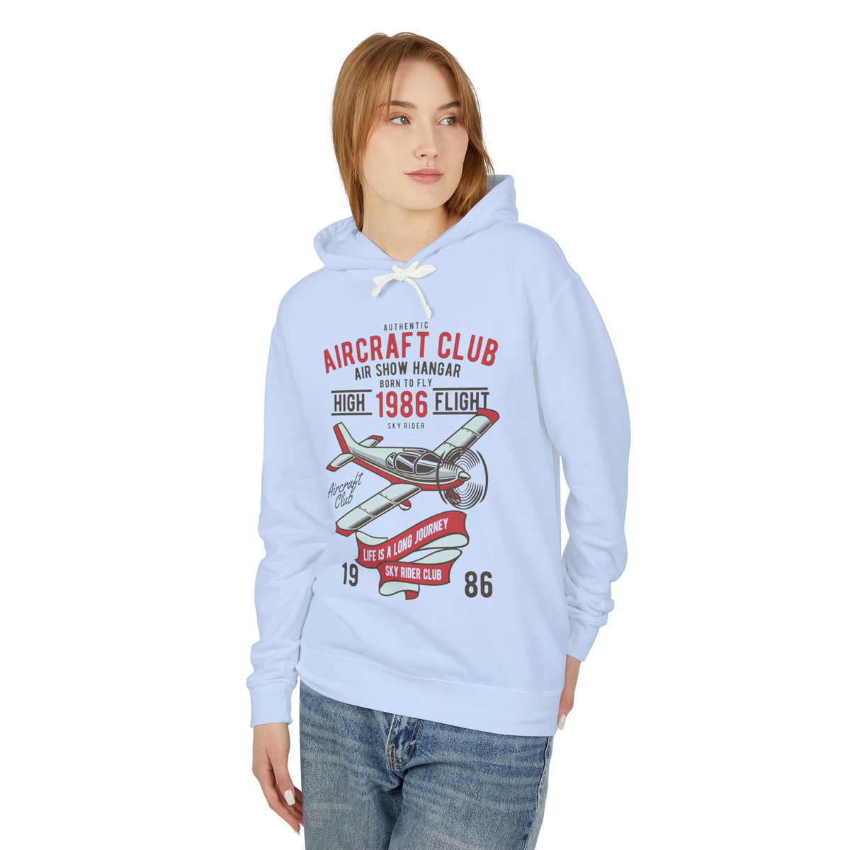 Aircraft Club 1986 Hooded Sweatshirt