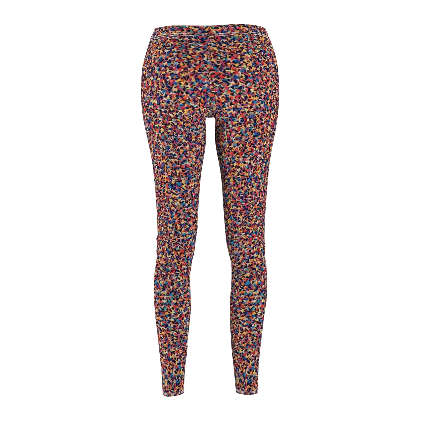 Multicolor Confetti Print Women's Leggings