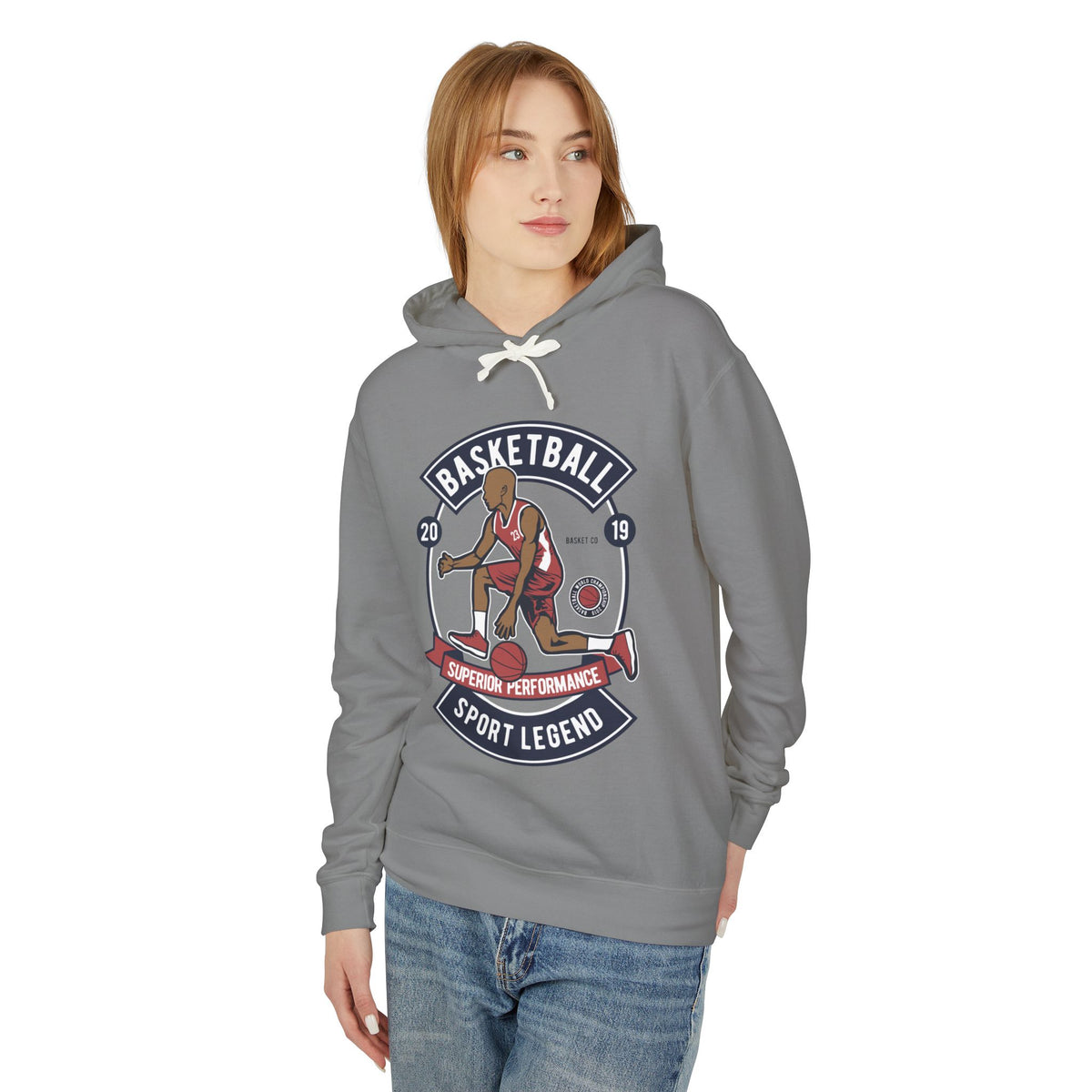 Unisex Lightweight Hooded Sweatshirt