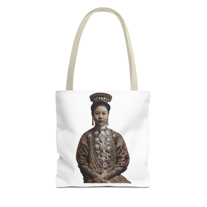 Vintage Peranakan Chinese Empress Portrait Tote Bag