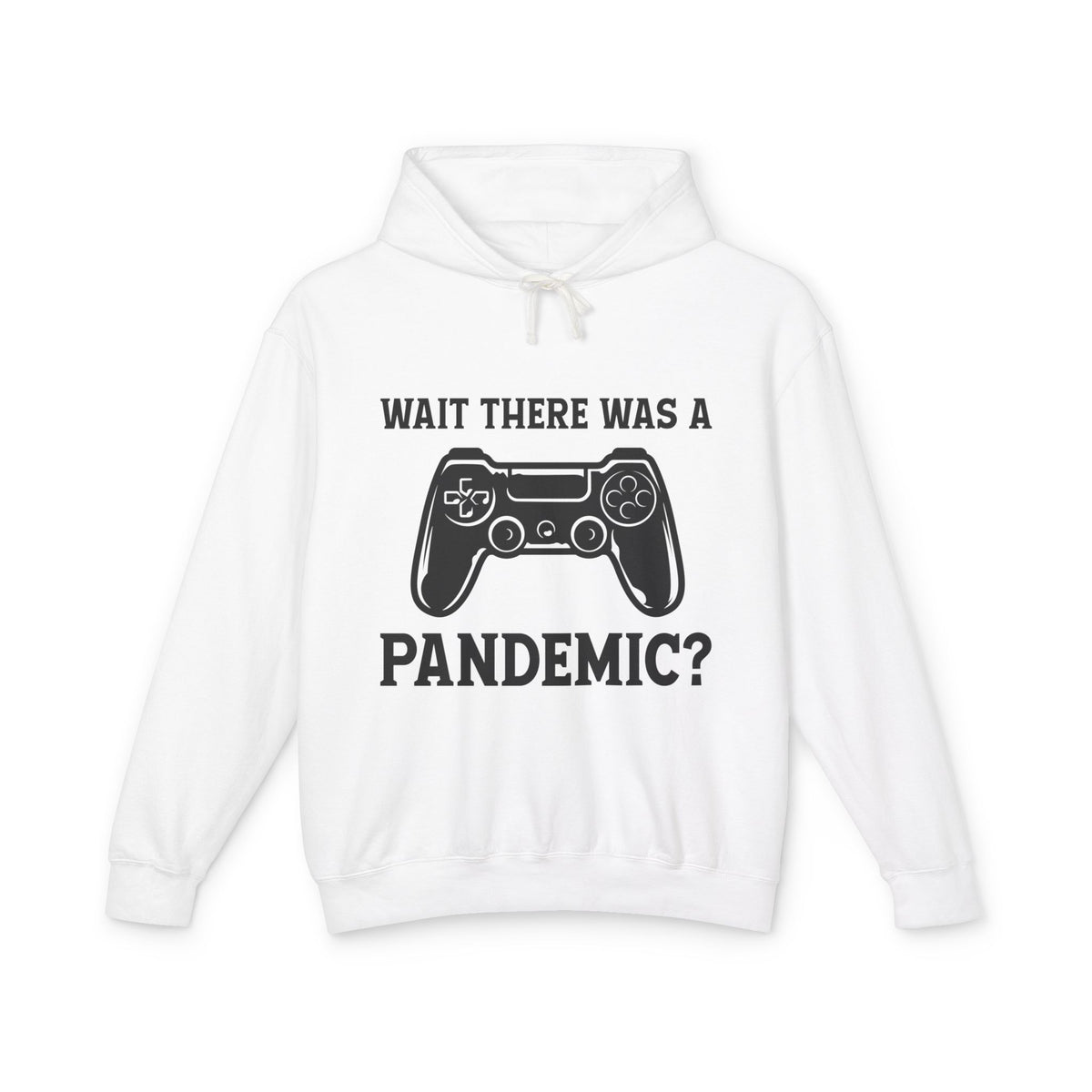 Wait There Was A Pandemic? Lightweight Hooded Sweatshirt