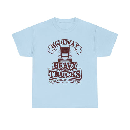 Highway Heavy Trucks T-Shirt