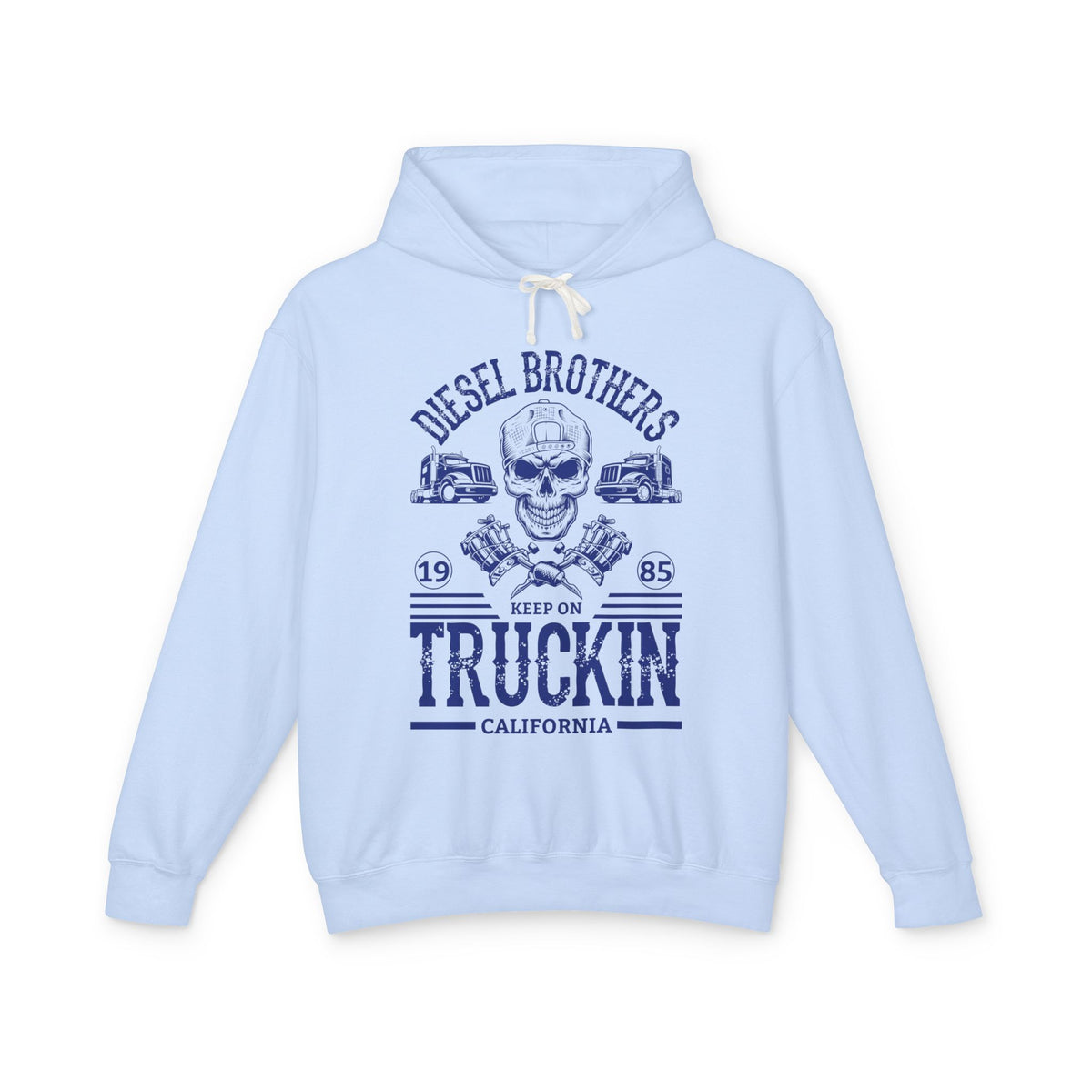 Diesel Brothers Keep On Trucking Lightweight Hooded Sweatshirt
