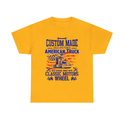 Custom Made American Truck Graphic Tee