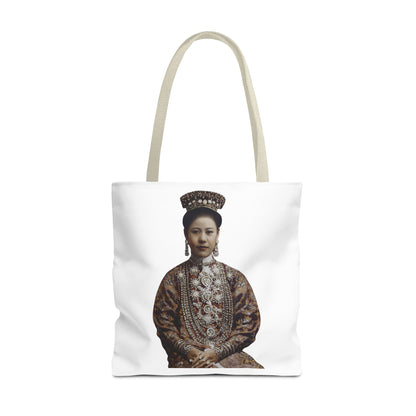 Vintage Peranakan Chinese Empress Portrait Tote Bag