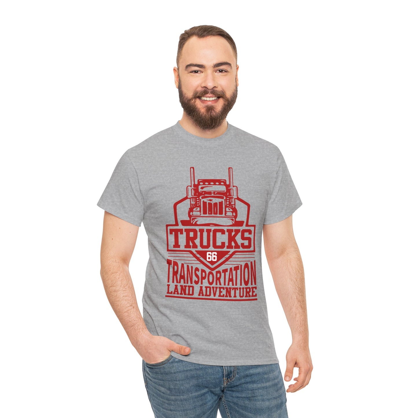 Trucks Transportation Land Adventure T-Shirt