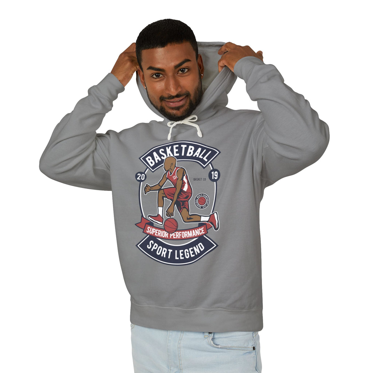 Unisex Lightweight Hooded Sweatshirt