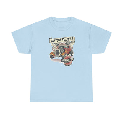 Kustom Kulture Gas Guzzlers T-Shirt
