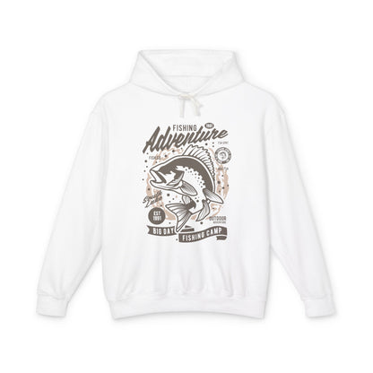 Fishing Adventure Lightweight Hooded Sweatshirt