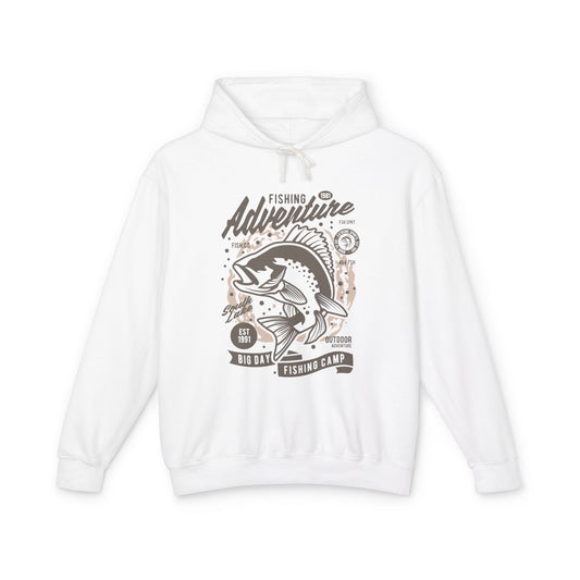Fishing Adventure Lightweight Hooded Sweatshirt