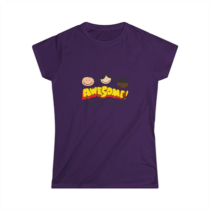 Awesome Human Beings Women's Soft T-Shirt