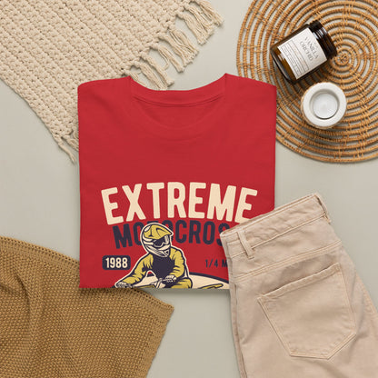 Extreme Motocross Retro Racing Champion T-Shirt