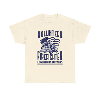 Volunteer Firefighter Truck T-Shirt