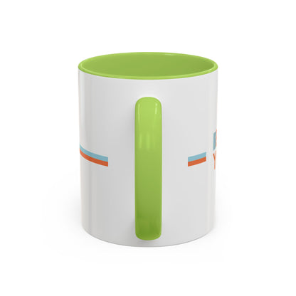 "Believe in Yourself" Accent 11oz Coffee Mug