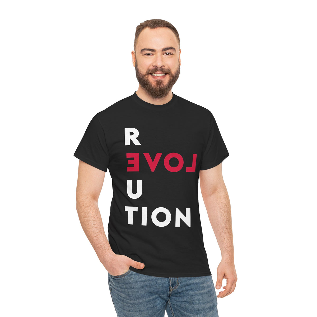 Revolution with LOVE Graphic T-Shirt